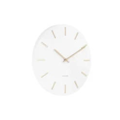 Karlsson wandklok Charm steel