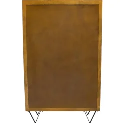 Kast Donkerbruin Mangohout - 110x40x180 - Metaal - Ubud
