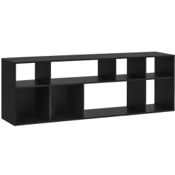 Kast Kenzi - zwart - 177x59x38 cm