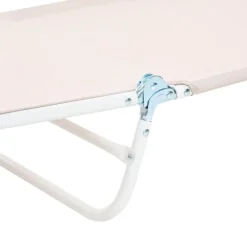 KASTORIA - Ligstoel - Beige - Mesh