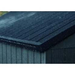 Keter Darwin 66 Tuinhuis - dubbele deuren + ramen - 190x183x221 cm - Grijs