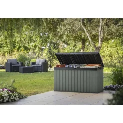 Keter Darwin Opbergbox - 570L - 142,5x65,5x78,2cm - Groen