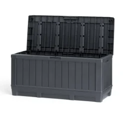 Keter Kentwood Opbergbox - 128x53.6x59 cm - 350 L - Grafiet