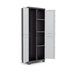 Keter Linear Opbergkast utility - bezemkast - 3 planken