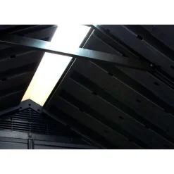 Keter Newton 757 Tuinhuis - 223,8x230x246cm - Grijs