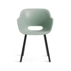 Keter Noa Tuinstoel - 2 stuks - 55x56.5x80cm - metalen onderstel - Vintage green