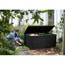 Keter Northwood Opbergbox - 630L - 155.1x72.4x69.4 cm - Grafiet