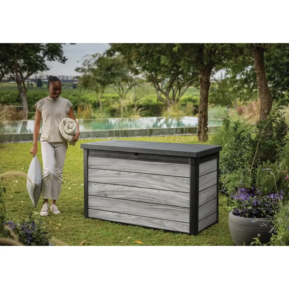Keter Signature Opbergbox 757L - 151.7x72.5x90cm - Storm Grey