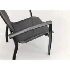 Kettler Legato Curve stapelstoel - Antraciet