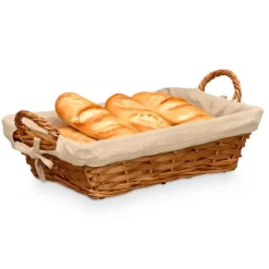 Kipit Storage Rieten mand - gevlochten riet - 39 x 24 x 13 cm