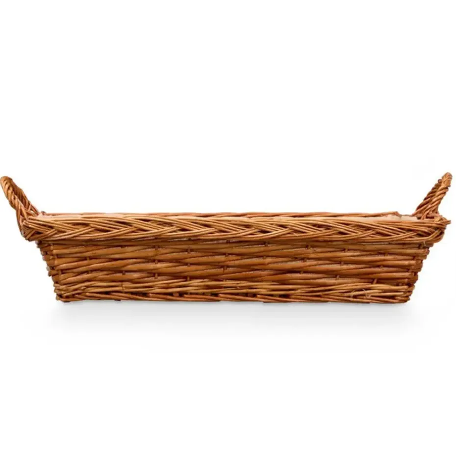 Kipit Storage Rieten mand - gevlochten riet - 63 x 41 x 16 cm
