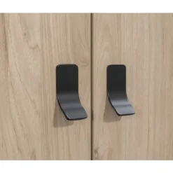 Kledingkast Kansas 3-deurs - eikenkleur - 200x150x60 cm