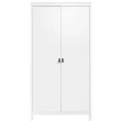Kledingkast Madeira 2-deurs - wit - 199x102x58 cm