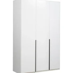 Kledingkast Milaan 3-deurs - wit - 236x135x58 cm