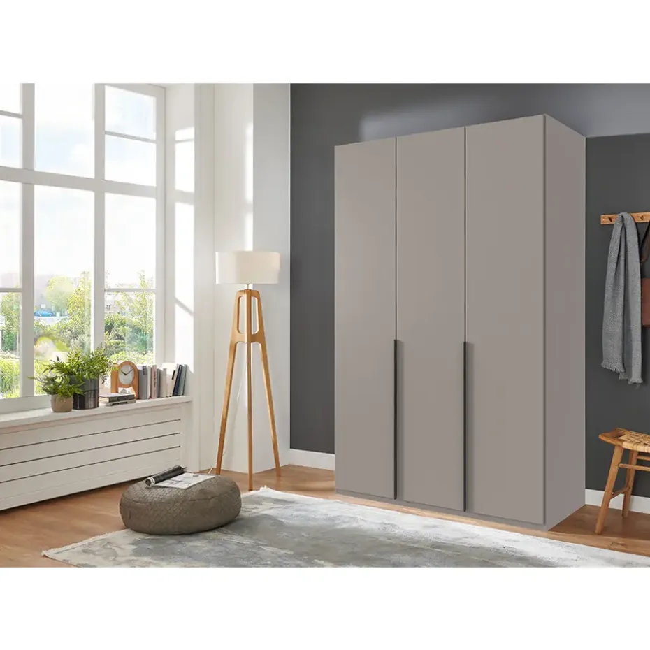 Kledingkast Milaan 3-deurs - greige - 236x135x58 cm