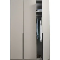 Kledingkast Milaan 3-deurs - greige - 236x135x58 cm