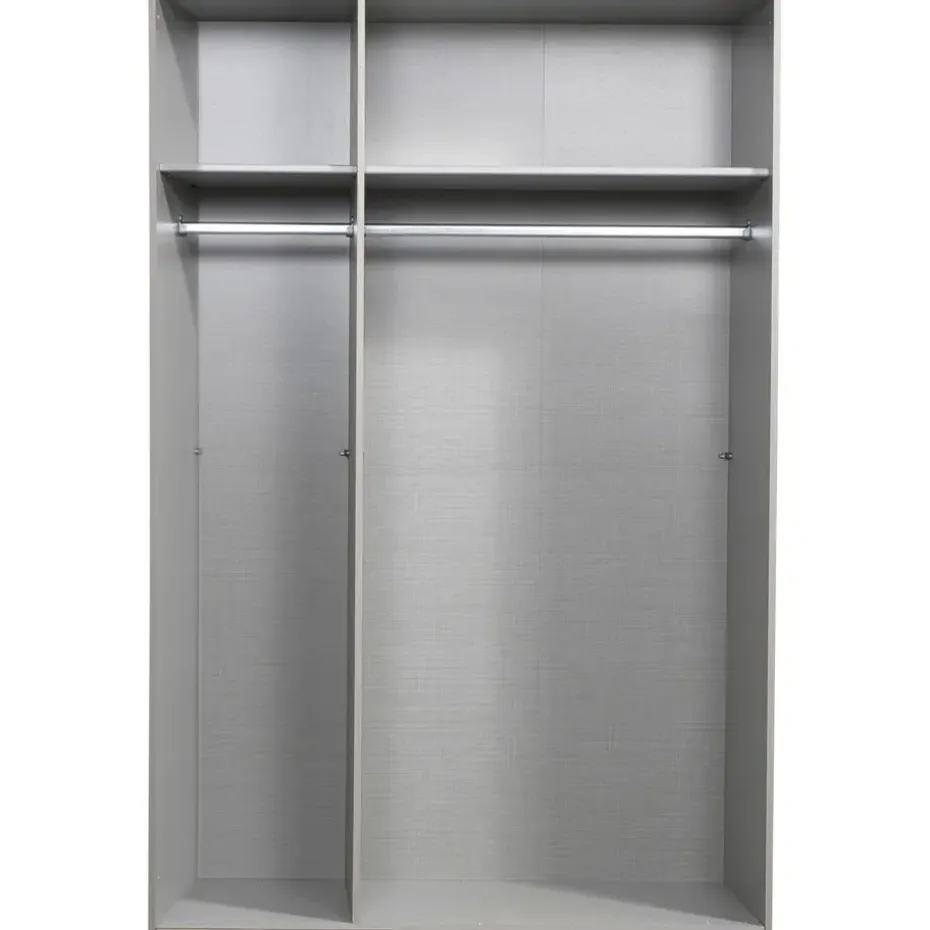 Kledingkast Milaan 3-deurs - greige - 236x135x58 cm