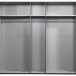 Kledingkast Milaan 5-deurs - grafiet - 236x225x58 cm