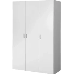 Kledingkast Space 3-deurs - wit - 175,4x115,8x49,5 cm