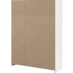 Kledingkast Sprint 3-deurs - wit - 200x147x50 cm