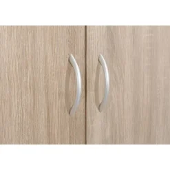 Kledingkast Varia 2-deurs - licht eiken - 175x97x50 cm