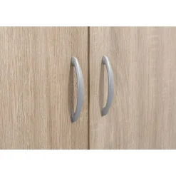 Kledingkast Varia 3-deurs inclusief spiegel - licht eiken - 175x146x50 cm