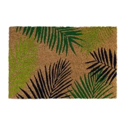 Kokosmat 'Leaf' met bladmotief - 40x60 cm