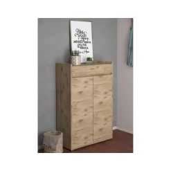 Kosmo - Schoenenkast met 2 deuren in eiken effect