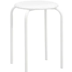 Kruk Lot - wit - 45xØ29,5 cm