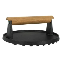 Krumble Gietijzere grillpers - Zwart