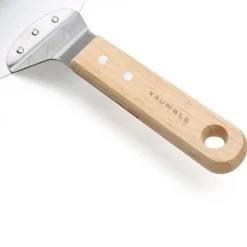 Krumble Pizzaschep RVS met houten handvat