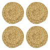 Krumble Placemat geweven rond - 30 cm - set van 4