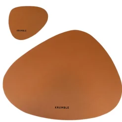 Krumble Placemat set design - 6 stuks - Bruin