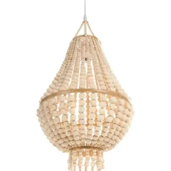 KUMBUKKAN - Kroonluchter - Lichtbruin - Rubberhout