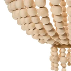 KUMBUKKAN - Kroonluchter - Lichtbruin - Rubberhout