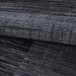 Laagpolig Vloerkleed Plus - Grijs Zwart - 160x230 cm - Tapijt Woonkamer