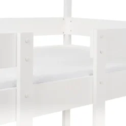 LABATUT - Stapelbed - Wit - 90 x 200 cm - Dennenhout