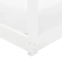 LABATUT - Stapelbed - Wit - 90 x 200 cm - Dennenhout