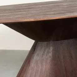 LABEL51 Eetkamertafel Jagger - Espresso - Mangohout