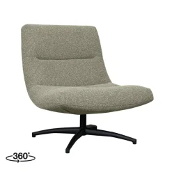 LABEL51 Fauteuil Calix - Naturel - Boucle