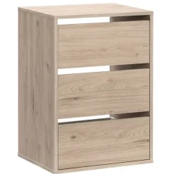 Ladeblok Genua - eikenkleur - 70x50x40 cm