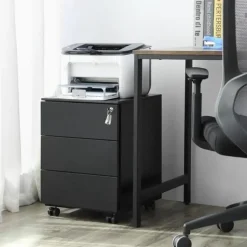 Ladeblok Incl. Slot - 55x45x39cm - Zwart