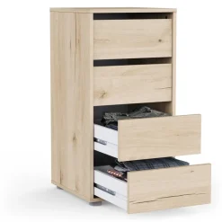 Ladekast Blokty - 40x40x76cm - 4 lades - eikdecor