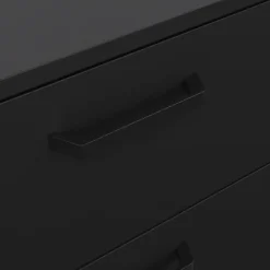 Ladekast Canada - mat zwart - 96x99x40 cm