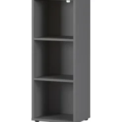 Lage boekenkast Osmond 45cm - grafiet