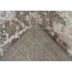 Lalee Vloerkleed Milas - Polyester - 80x150 cm zilver beige