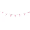 Lampen koord - flamingo LED - 10 lampjes - zonne-energie