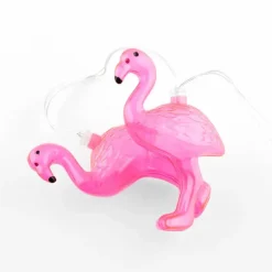 Lampen koord - flamingo LED - 10 lampjes - zonne-energie