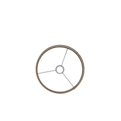 Lampenkap Brandy - Bruin - 30x30x21cm