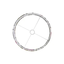 Lampenkap Isadore - Wit - 40x40x30cm